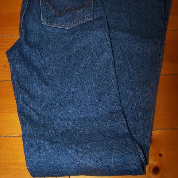 WRANGLER 936DEN 29 x 38" LONG BLUE JEANS S3447 - Picture 2 of 9